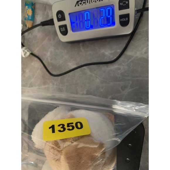 Our Generation Bulldog Cream White 7 Inch Plush Stuffed Animal with Plastic Eyes - Picture 11 of 11